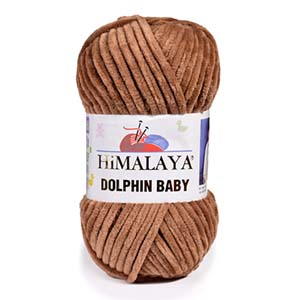 Пряжа Himalaya Dolphin Baby (80337 - Св. коричневый)
