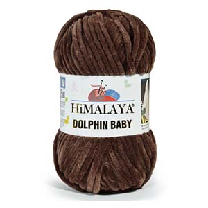 Пряжа Himalaya Dolphin Baby (80366 - Т. карамель)