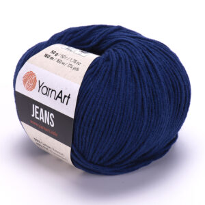 Пряжа YarnArt Jeans (54 - Глубокий синий)